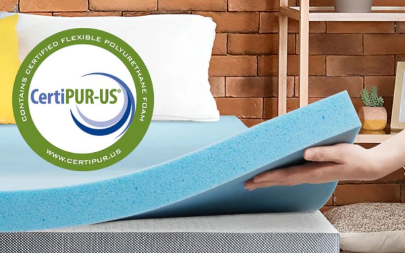 Chọn nệm đạt chuẩn CertiPUR-US giúp bạn yên tâm khi nghỉ ngơi